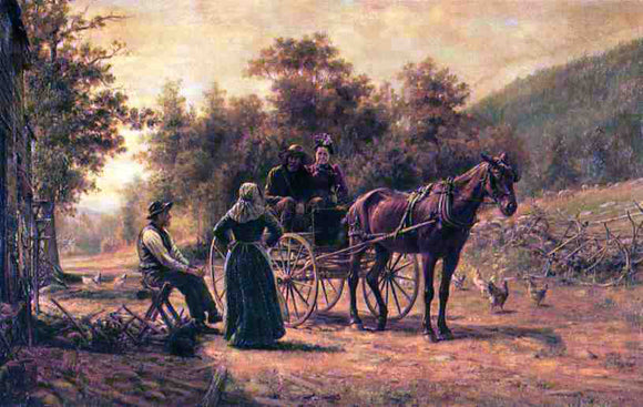  Edward Lamson Henry Return to the Farm - Art Print