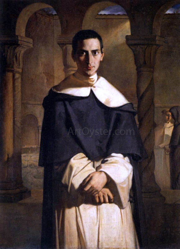  Theodore Chasseriau Reverend Father Dominique Lacordaire - Art Print