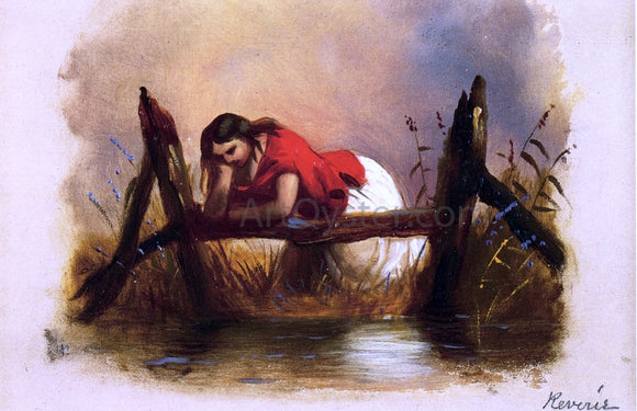  Alfred Jacob Miller Reverie - Art Print