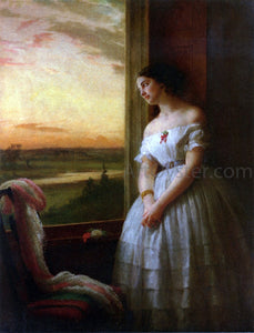  George Cochran Lambdin Reverie - Sunset Musings - Art Print
