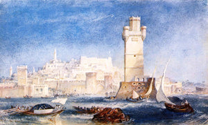  Joseph William Turner Rhodes (for "Lord Byron's Works") - Art Print