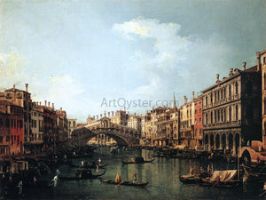  Canaletto Rialto Bridge from the South - Art Print