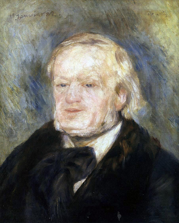  Pierre Auguste Renoir Richard Wagner - Art Print