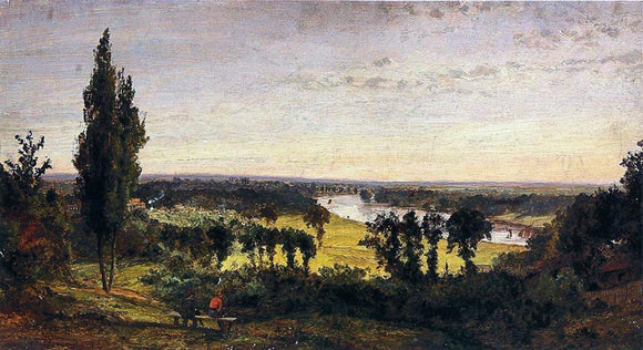  Jasper Francis Cropsey Richmond Hill and the Thames, London - Art Print