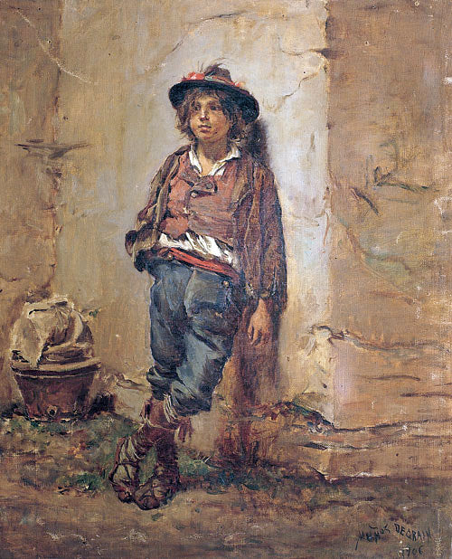  Antonio Munoz Degrain Rinconete y Cortadillo - Art Print