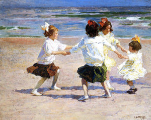  Edward Potthast Ring Around the Rosy - Art Print