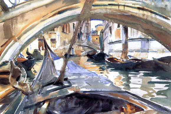  John Singer Sargent Rio de Santa Maria Formosa - Art Print