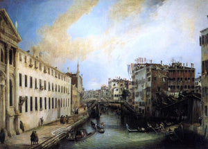  Canaletto Rio dei Mendicanti: Looking South - Art Print