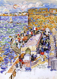  Maurice Prendergast Rising Tide, St. Malo - Art Print