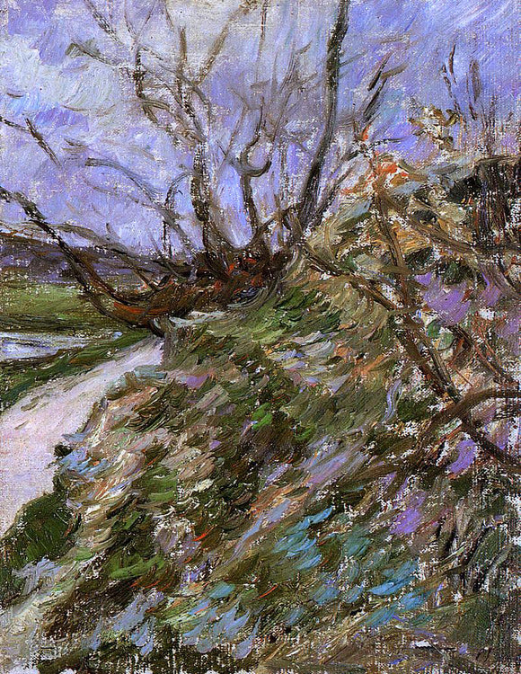  Paul Gauguin River Bank in Winter (study) - Art Print