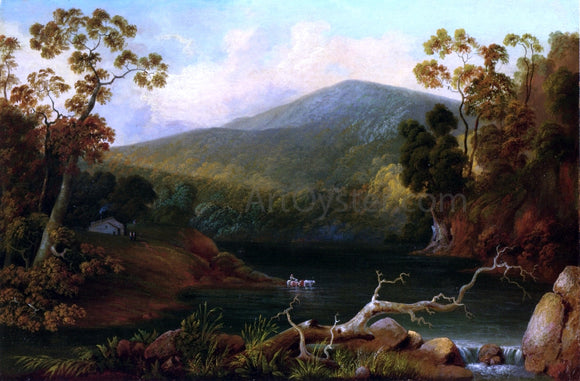  Joshua Shaw River Landscape - Art Print