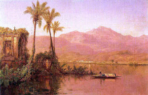  Louis Remy Mignot River Scene, Ecuador - Art Print