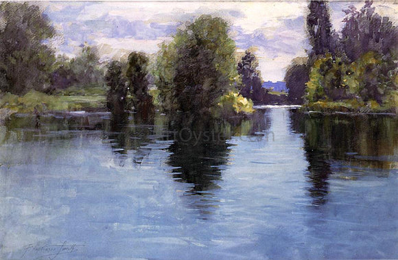  Francis Hopkinson Smith River View - Art Print