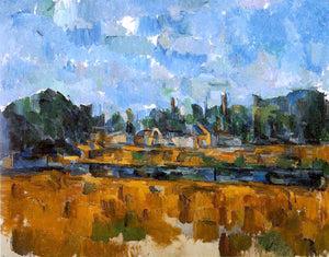  Paul Cezanne Riverbanks - Art Print