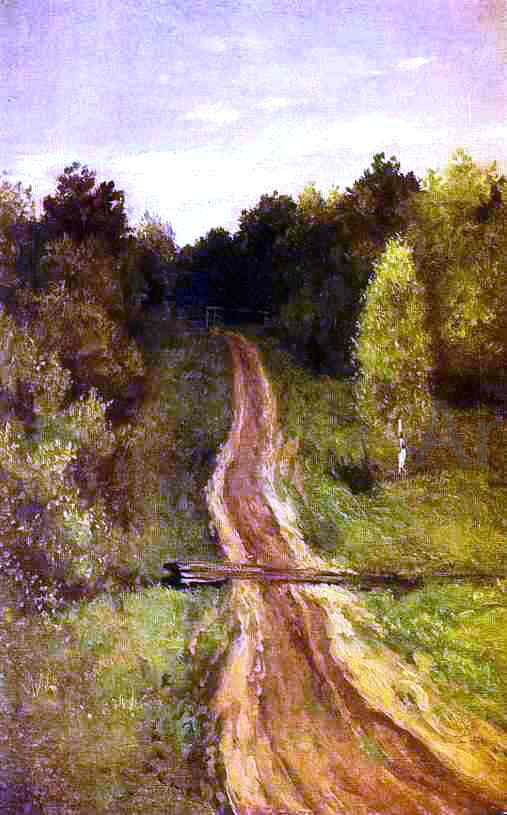  Isaac Ilich Levitan Road - Art Print