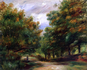  Pierre Auguste Renoir Road near Cagnes - Art Print