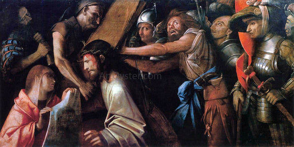  Giovanni Cariani Road to Calvary with Veronica's Veil - Art Print