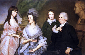  Charles Willson Peale Robert Goldsborough and Family - Art Print