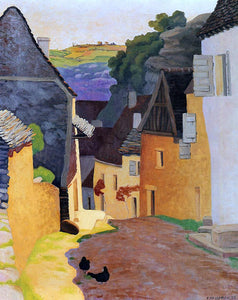  Felix Vallotton A Rocamadour Landscape - Art Print