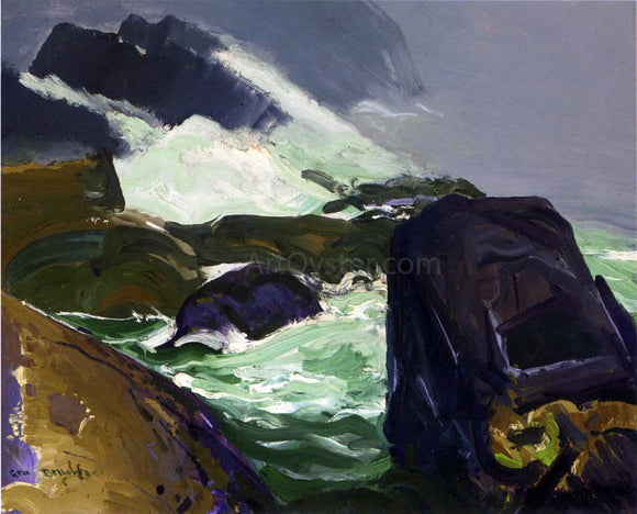  George Wesley Bellows Rock Bound - Art Print