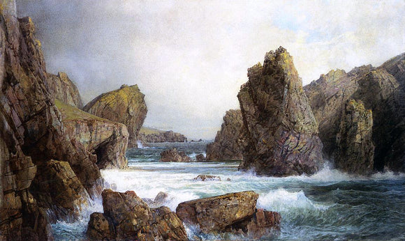  William Trost Richards Rocky Inlet - Art Print