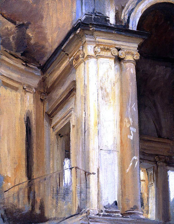  John Singer Sargent Roman Architecture - Art Print