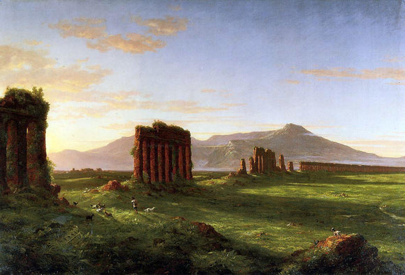  Thomas Cole Roman Campagna - Art Print