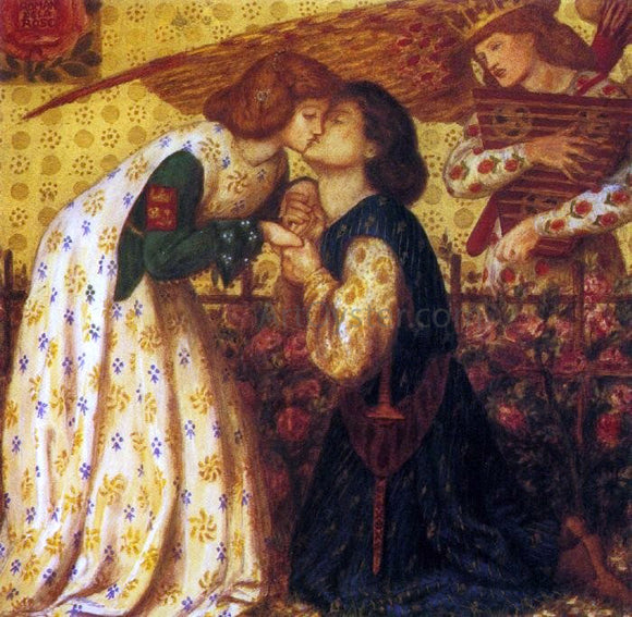  Dante Gabriel Rossetti Roman de la Rose - Art Print