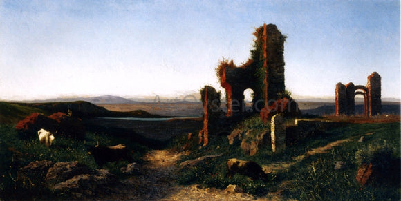  Achille Vertunni Roman Ruin - Art Print