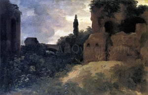  Pierre-Henri De Valenciennes Roman Ruins at the Villa Farnese - Art Print