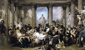  Thomas Couture Romans of the Decadence - Art Print