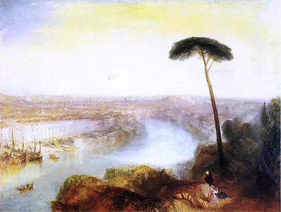  Joseph William Turner Rome from Mount Aventine - Art Print