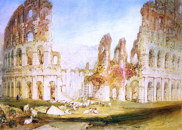  Joseph William Turner Rome: The Colosseum - Art Print