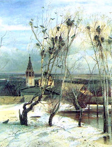  Alexei Kondratevich Savrasov Rooks Come Flying - Art Print