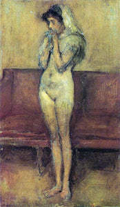  James McNeill Whistler Rose and Brown: La Cigale - Art Print