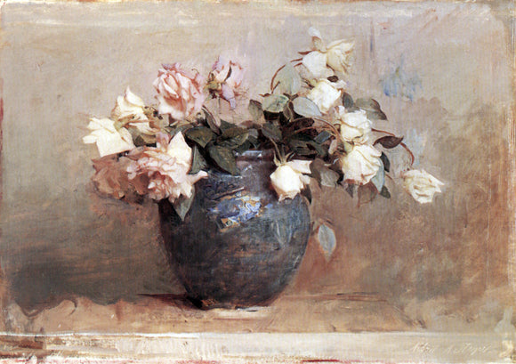  Abbott Handerson Thayer Roses - Art Print