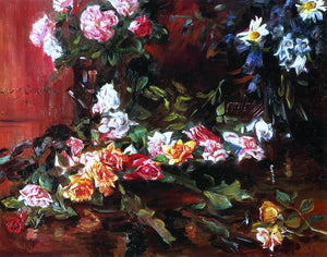  Lovis Corinth Roses - Art Print