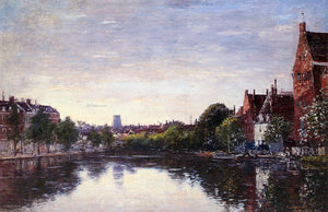  Eugene-Louis Boudin Rotterdam, a Corner of the Basin - Art Print