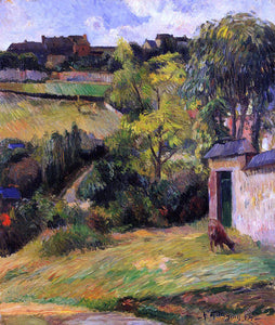  Paul Gauguin Rouen Suburb - Art Print