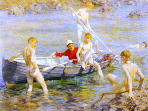  Henry Scott Tuke Ruby, Gold And Malachite - Art Print