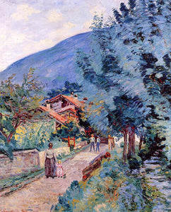  Armand Guillaumin Rue de la Scierie - Pontcharra - Art Print