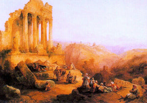  Antonio Munoz Degrain Ruinas en las inmediaciones de Jerusalen - Art Print