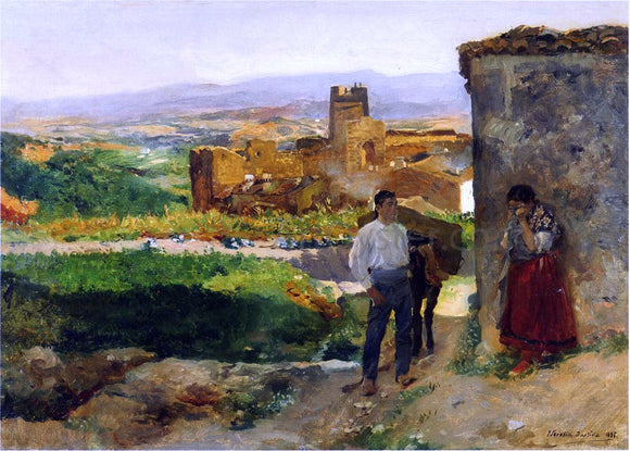  Joaquin Sorolla Y Bastida Ruins of Bunol - Art Print