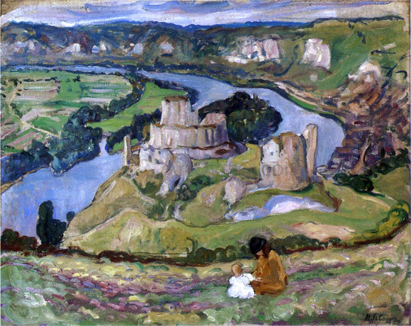  Henri Lebasque Ruins of Chateau Galliard at Andelys - Art Print