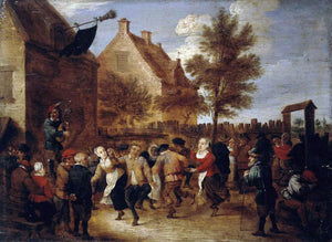  Abraham Teniers Rural Feast - Art Print