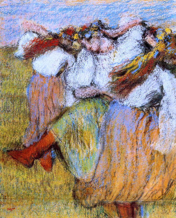  Edgar Degas Russian Dancers - Art Print