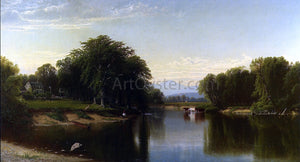  Alfred Thompson Bricher Saco River, New Hampshire - Art Print