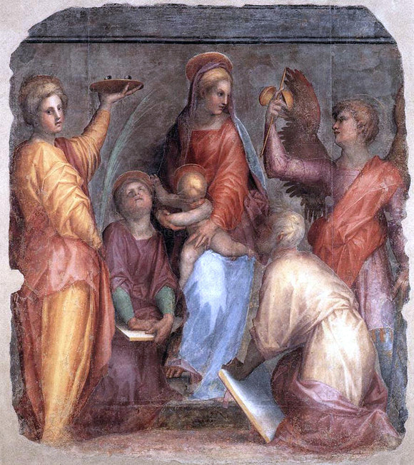  Jacopo Pontormo Sacra Conversazione - Art Print