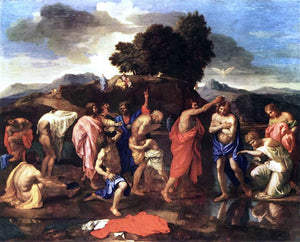  Nicolas Poussin Sacrament of Baptism - Art Print