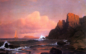  Francis A Silva Sailing into the Sunset - Art Print